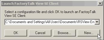 Client files are used to launch a FactoryTalk View software client from the OWS.