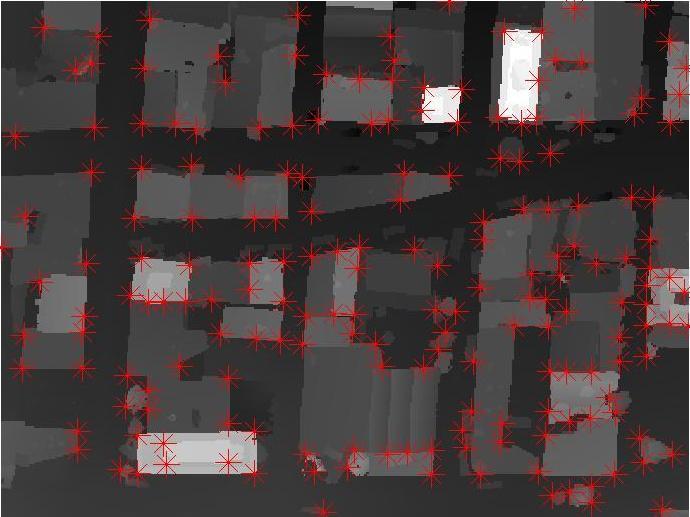 3D corners detection depth map From 299 Harris corners to 189 3D corners 1.