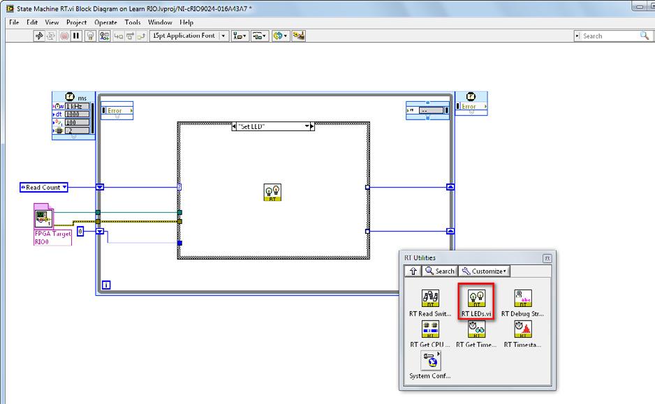 24. Open the LabVIEW Help by using the