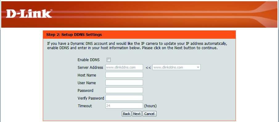 If you are using PPPoE, select Enable PPPoE and enter your user name and password, otherwise click Next to continue.