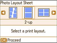 Select the paper type setting that matches the paper you loaded and press the OK button. 7.