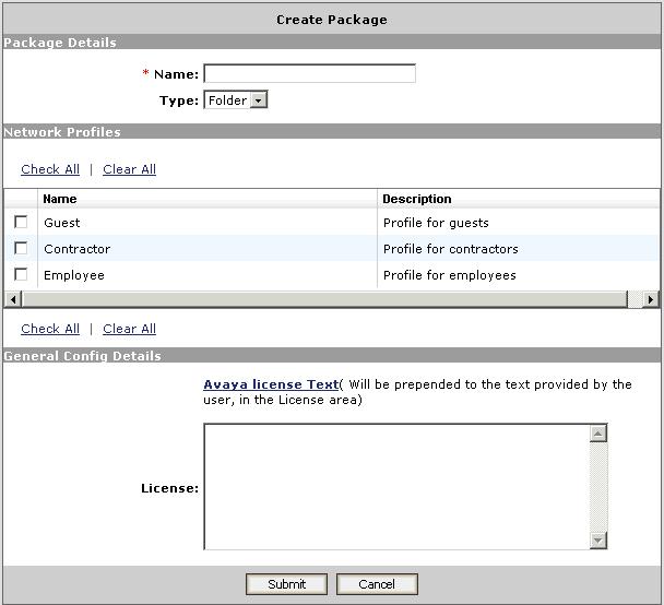 Figure 13 Actions > Create New Package The CASE Administrative