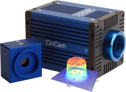 VIS / NIR LASER BEAM PROFILER CAMERA CinCam CCD / CMOS - Product Description - APPLICATIONS The portable CinCam is designed to be used in a variety of applications in industry, science, research