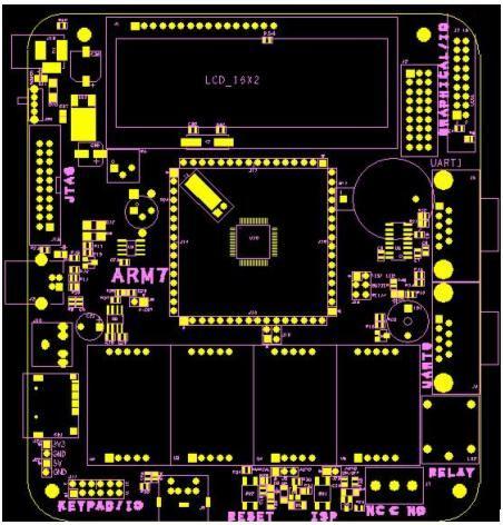 6. BOARD LAYOUT TOP VIEW