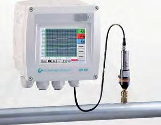 Dew point With the new ready for plug-in DS 400 dew point sets for refrigeration driers as well as for membrane/ desiccant driers down to -80 Ctd can be monitored easily and safely.