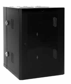 Typically used in hallways or small telecom closets, our Slim Line cabinets allow equipment to be mounted vertically, so that the depth of the cabinet is kept to a