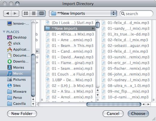 4 Importing Audio 4.1 Importing Folders To import an entire folder of music: 1 Go to [File > Import > Directory] import_media.