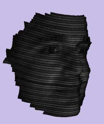 FACE1: Compressed size 18.75 Kbytes (texture and shaded) Compressed Size=11.