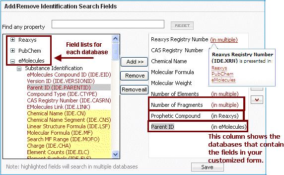 Select a form from the buttons labeled Reaction, Physical, etc. and click to open it. Then click the View more fields link at the bottom of the form.