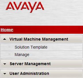 From the left menu, select Virtual Machine Management Solution Template. In the Install Template From area, choose where the template files are located.