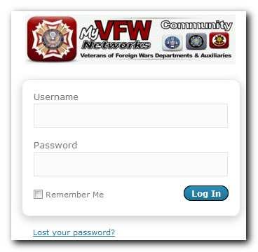At the login screen, enter your username and password the click the Log In button.