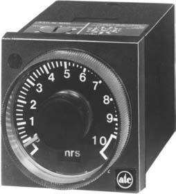1/16 DIN Timers // 405A Series Timer with Ins tantaneo us Relay ON-Delay version with instantaneous relay Selectable ON-Delay/Interval Timing Mode version Output Contacts rated 10A 120/240 VAC and 30