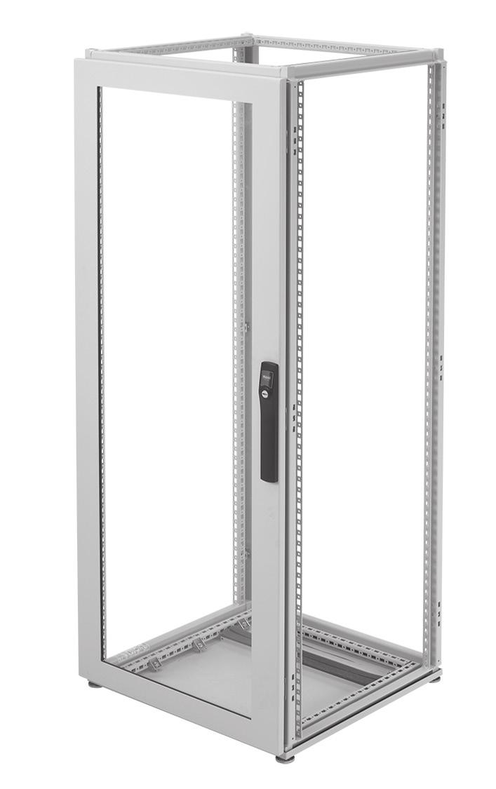 PROLINE External Components SOLID DOORS Steel doors are finished with RAL 7035 textured, light-gray polyester powder paint. A removable door bar system is included on doors. Hinge side is reversible.