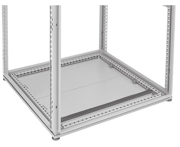 PROLINE External Components BOTTOM PLATE WITH GLAND PLATES STANDARD PRODUCT FOR SINGLE-BAY FRAMES Bottom plate set consists of: bottom plate 1,5 mm painted RAL7035 textured with foam in place gasket;