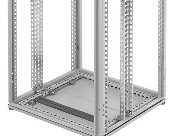 Grid Straps are available with either 1 row or 3 rows of holes and are furnished in pairs. Mounting hardware to attach Grid Straps to the frame or to other Grid Straps is included.