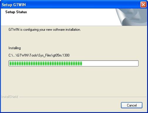Files\Panasonic-EW SUNX Terminal\GTWIN". 10. Select the program folder.