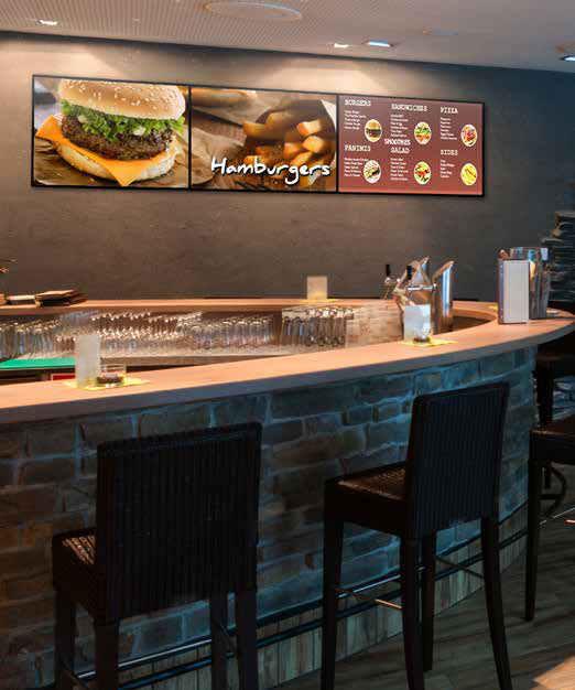 The SmartMount Digital Menu Board Mounts are perfect for Quick Service Restaurants, Cafeterias,