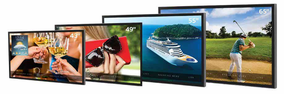 XtremeTM High Bright Outdoor Displays The unique, fully-sealed design of the Peerless-AV Xtreme High Bright Outdoor Display is perfect for any professional, digital signage application.