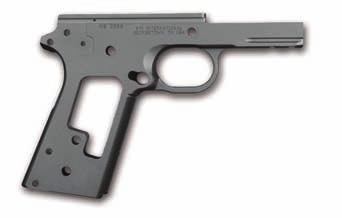 1911 FRAME KITS TACTICAL 4.15 1911 Investment Cast Frame Material: 4140 steel, investment cast Heat treated to 28-32 Rockwell. Features: Oversize rails for precise slide fits. Tang is cut.