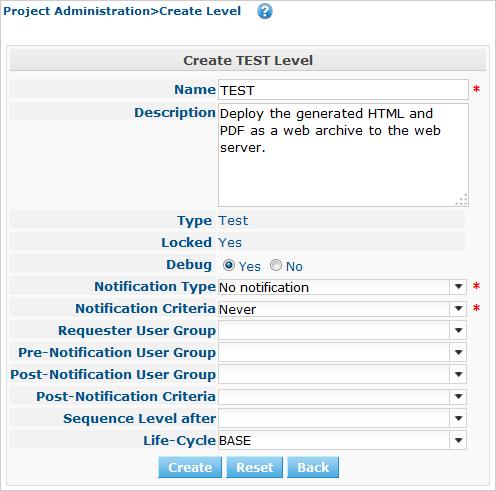 CHAPTER 5 Setting up the Test Level: Deploy to the Web Server In the previous step, we have created the web archive docgen.war.