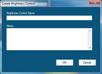 NOTESE Brightness control can only be assigned to projectors having the brightness control function. The pull-down menu will not appear for projectors without this function.