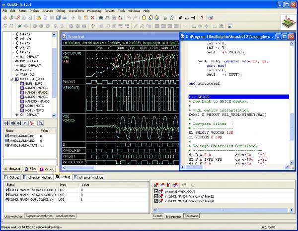 Overview of SMASH Mixed-signal Analog Logic Multi-language SPICE (including flavors) Verilog VHDL Verilog-A VHDL-AMS C Multi-level Structural / Gate RTL