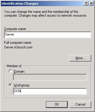 DCN Software Installation Instructions en 13 Figure 12 The 'Local Users and Groups' windows Double-click on the Users folder in the local Users and Groups