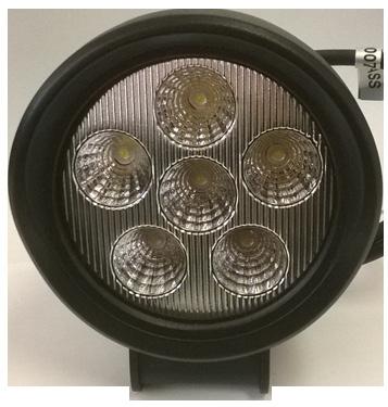 100mm 18W Round LED Work Light Full sealed rubber on the back outer wire for