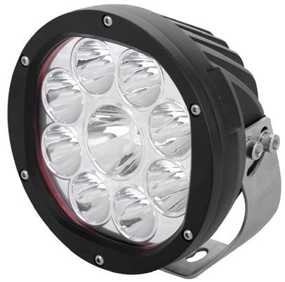 5 kg 178mm 60W LED Driving Light Use high vibration mounting bracket to ensure stable lighting even in harsh