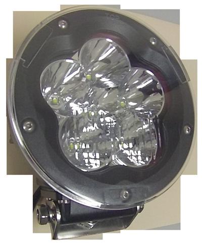 Driving Light Kit includes brackets and hardware. Easy to attach and detach from vehicles. Waterproof.