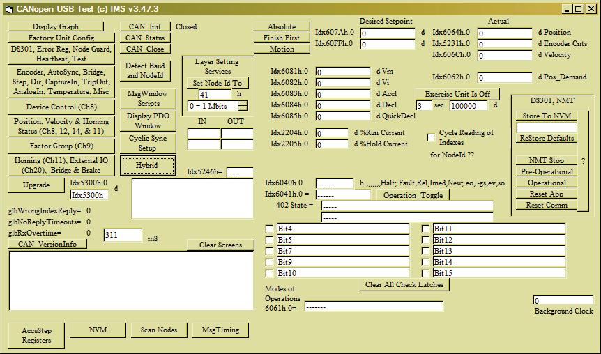 9 CANopen Tester software CANopen Fieldbus manual 9.3.