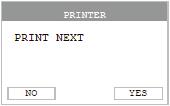 If there are no transactions to reprint a message says: ERROR: NO INV. TO REPRINT Function 79 - Reports Press the function key, enter 79 and press the enter key.