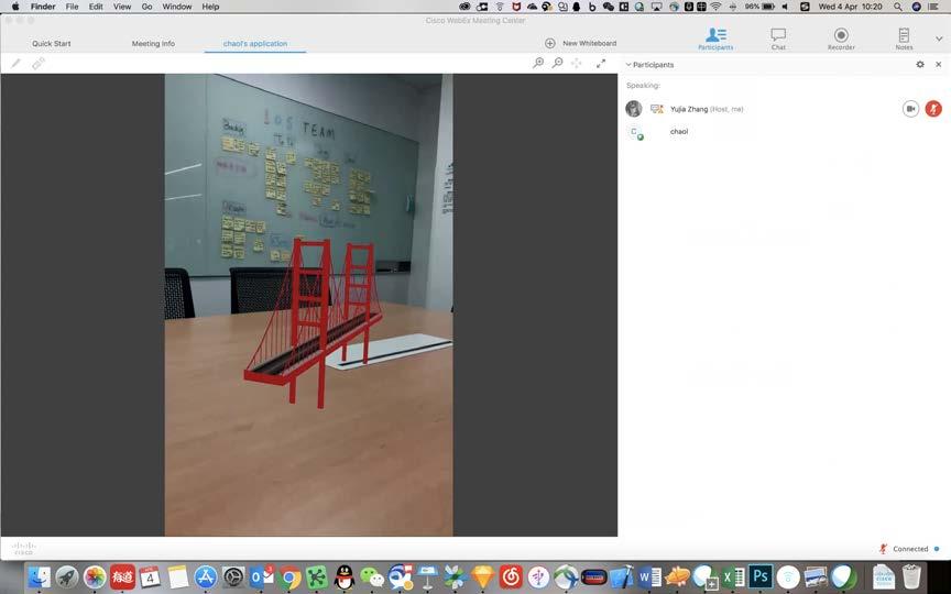 Immersive Meetings Augmented Reality in Webex