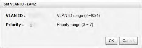 -> Set VLAN ID: VLAN is a logical grouping mechanism implemented on switch device. VLANs are collections of switching ports that comprise a single broadcast domain.