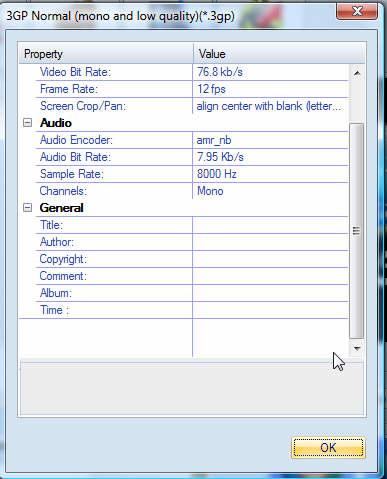 Set general info of output file You can select the directory that you want the output files be, and set some general info for the file such as: title, author, time etc.