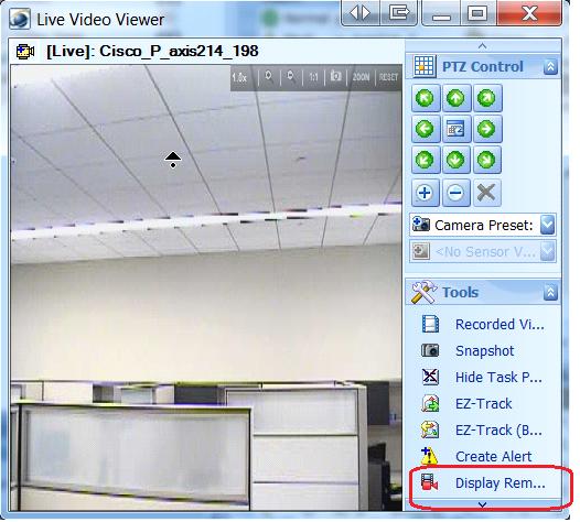 Chapter 2 Displaying on a Video Wall via Remote Video Console Displaying Video on a Video Tile in the Remote
