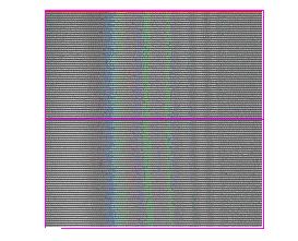 Spacing measurement on DLT4000 tape drive Envelope calibration (a) Moving fringe pattern I 4πh =