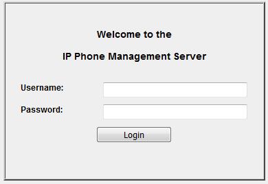 Enter your username and password (default is acladmin and pass_1234, respectively), and then click Login. 4. Configure OVR-related parameters in the IP Phone template(s): a.