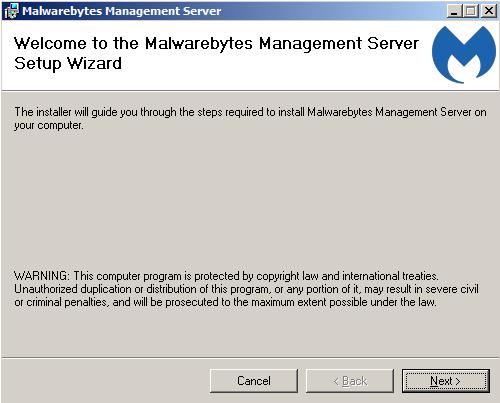 External Access Requirements If your company s Internet access is controlled by a firewall or other access-limiting device, you must grant access for Malwarebytes Management Console to reach