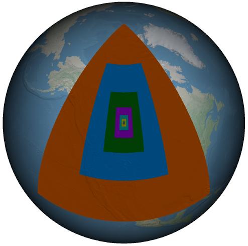 Geometry Clipmapping on a Globe Direct approach: transform Geodetic coordinates to Cartesian