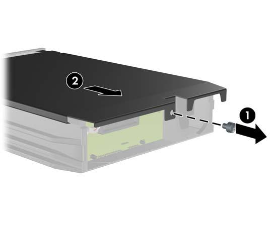 Removing and Replacing a Removable 3.5-inch SATA Hard Drive Some models are equipped with a Removable SATA Hard Drive Enclosure in the 5.25-inch external drive bay.