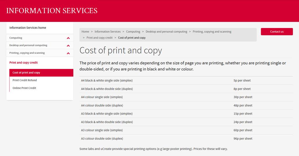 Printing and