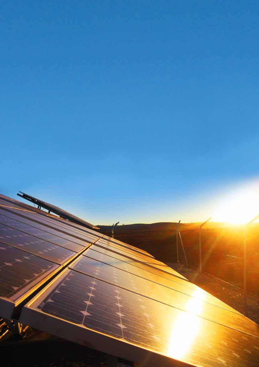 11 Alternative Energy Solutions Thiess offers a range of highly-efficient renewable energy products and solutions.