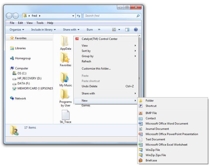 Establish the laptop directory structure It will be helpful to have all of the files you need for the workbook in one location.