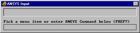 Toggling ON the *ABBR Toolbar allows you to access the ANSYS GUI component known as the *ABBR Toolbar.