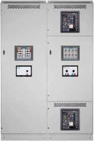 World-class technology for reliable power transfer Typical Network Configurations 7 SERIES Generator Paralleling Switchgear can be interfaced with the downstream power transfer switches by using the