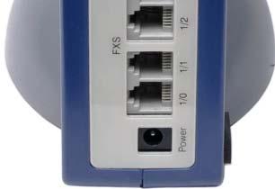 Voice Interface RS-232C Console Interface LAN0 10/100Mbps Ethernet LAN1 10Mbps Ethernet FXS Voice Interface