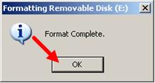 A. Re-Formatting the USB Mass Storage device To perform this software update, you must have a FAT32 formatted