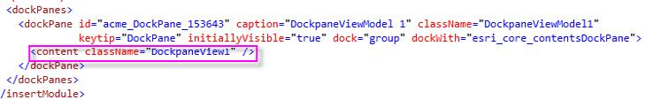 Model View ViewModel - Dockpane For MVVM Addins - View-View Model relationship is declared in the DAML - Access View Model via