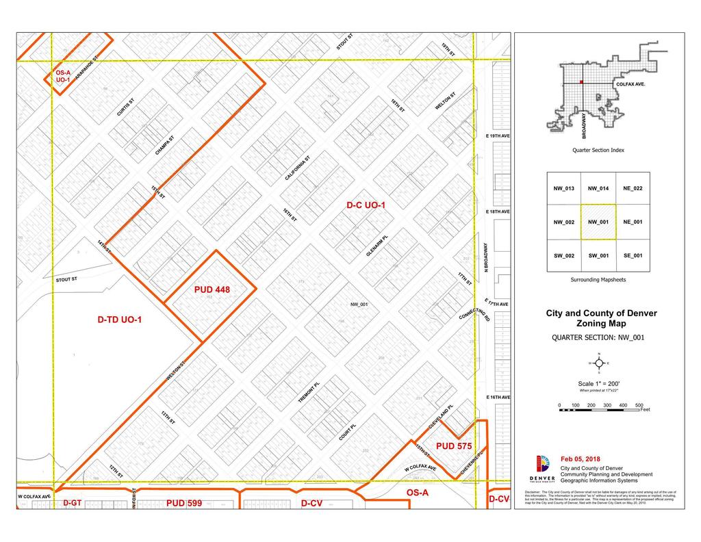 SITE Zoning Map